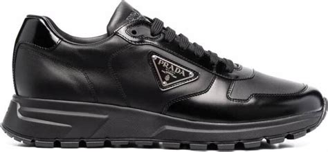 prada schoenen heren zwart|farfetch prada sneakers.